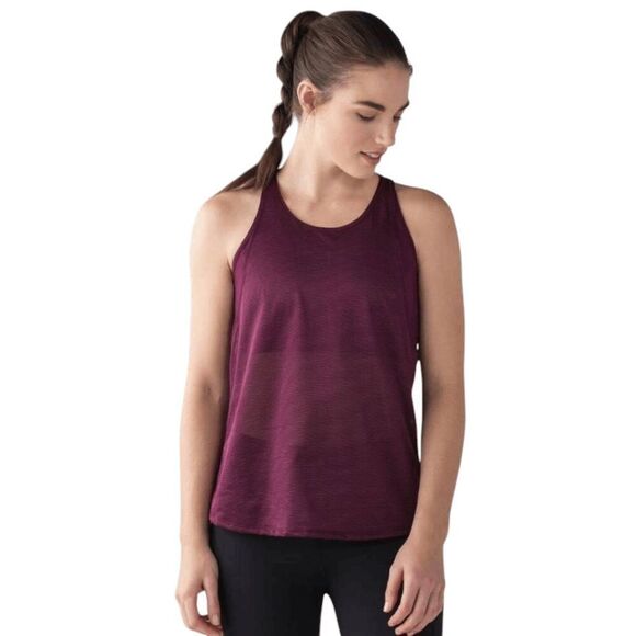 LULULEMON ATHLETICA Pushing The Limits Tank 'Blush Quartz' Size Small (4) - Picture 2 of 4